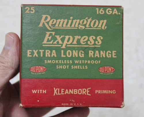 Remington express shell box - box, 16