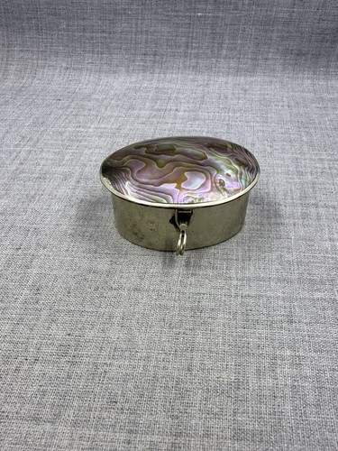 Vintage mexico oval abalone - mexico,
