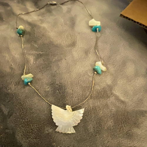 Bird charm pendant necklace - pendant,