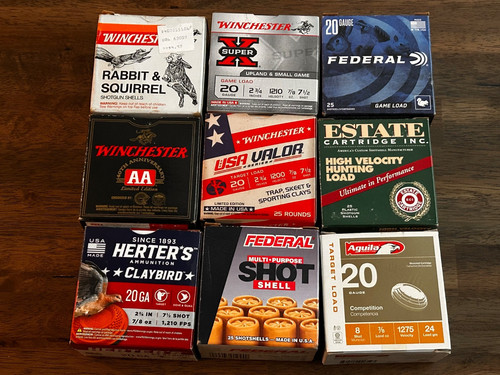 Lot empty ga shotgun - of, 20